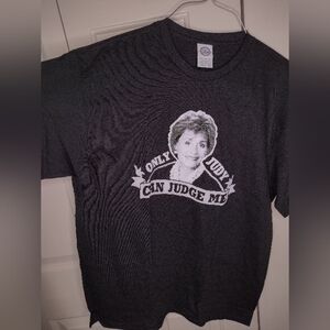 Delta Black Graphic Tee - Only Judy Can Judge Me